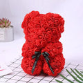 Kismet Forever Rose Teddy Bear – Handmade Flower Bear Gift With Box Set