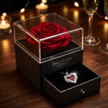 Kismet Valentine’s Eternal Rose & Necklace Gift Set